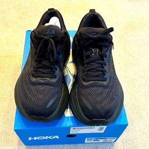 Hoka one one Bondi black sneakers